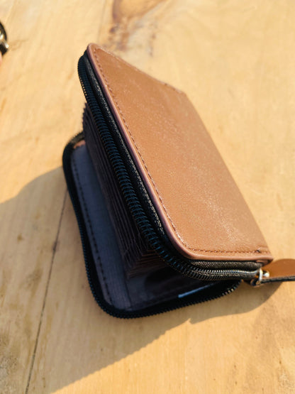 Card Holder Wallet with Card slots and secure money pocket - ZULF STORE