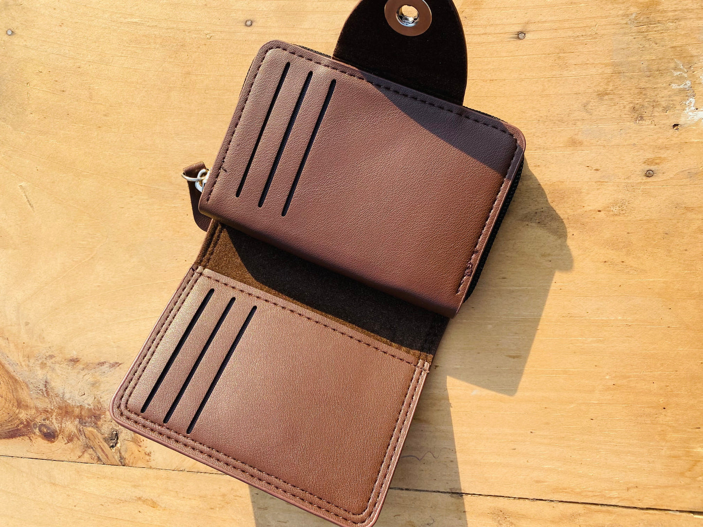 Card Holder Wallet with Card slots and secure money pocket - ZULF STORE