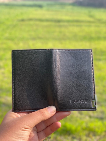 LICENSE wallet for men, Slim and luxurious with card slots and money pockets - ZULF STORE