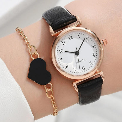 Korean Fashion Small Dial Woman's Leathar Watch - ZULF STORE